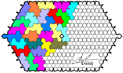 DualStarHexSquares Puzzle