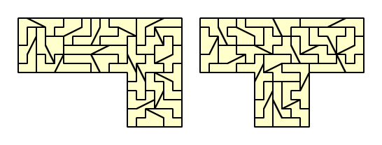 DSP scaled-Tetrominoes