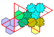 The full-sexed sexehexes cover an octahedron