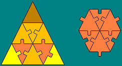 Sex-triangles puzzles