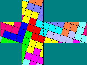 Cube surface