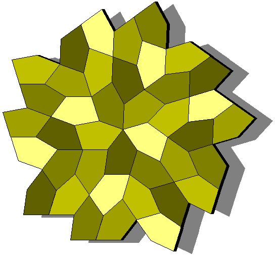 Tiling With Order 5 Rotational Simmetry