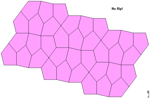 No flip 6-elements tiling