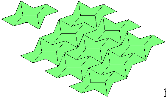 Livio's pentagon tiling